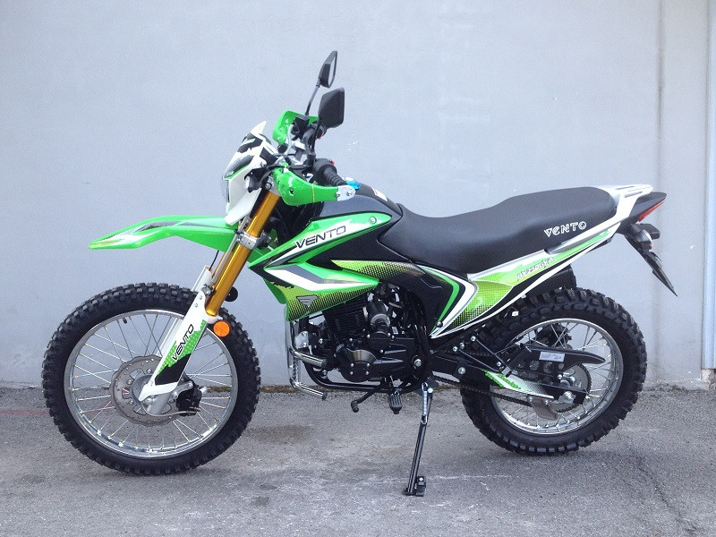 Мотоцикл Vento Enduro CG250 Зеленый - фото 2 - id-p177364178