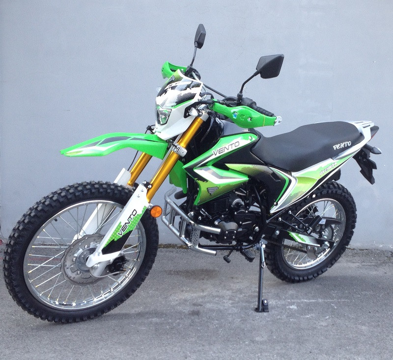 Мотоцикл Vento Enduro CG250 Зеленый - фото 3 - id-p177364178
