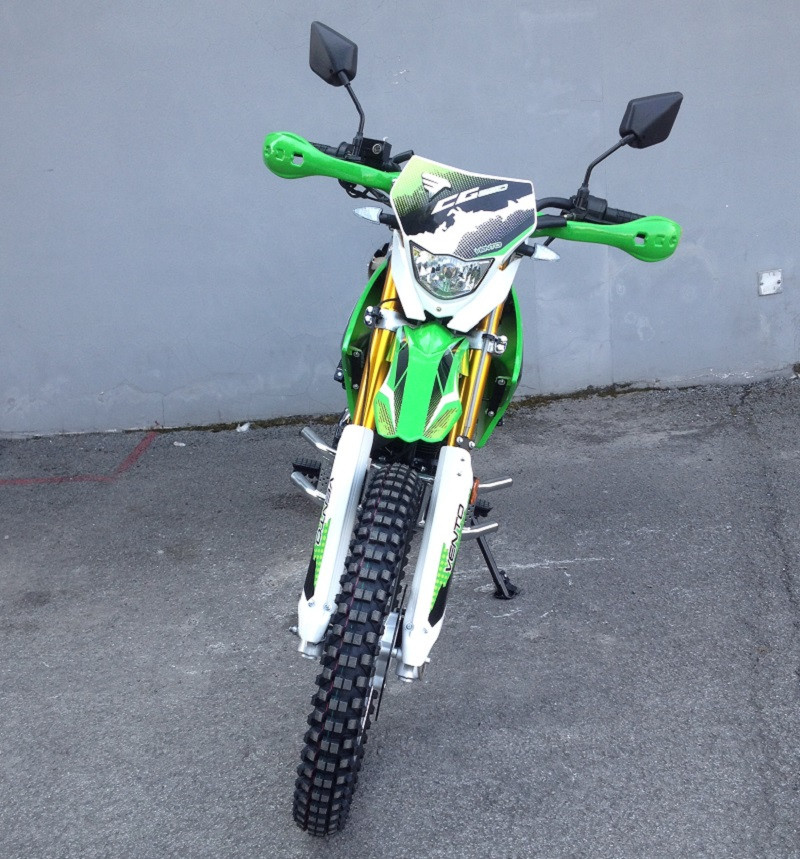 Мотоцикл Vento Enduro CG250 Зеленый - фото 4 - id-p177364178