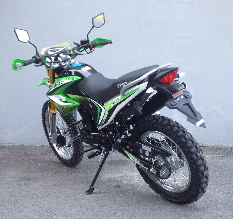 Мотоцикл Vento Enduro CG250 Зеленый - фото 6 - id-p177364178
