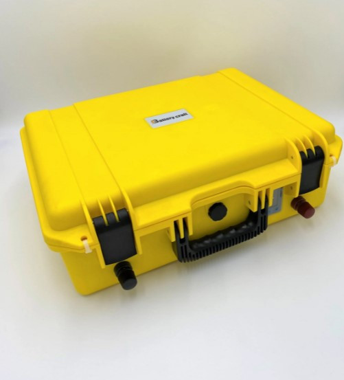 Аккумулятор BatteryCraft Lifepo4 36V 135Ah BMS 100 A c Bluetooth (желтый корпус) - фото 1 - id-p177365946