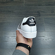 Кроссовки Adidas Superstar White / Black, фото 4