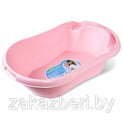 Ванночка для ванной пластмассовая "Бамбино" 87,7х49,5х26,1см, розовый (Россия)