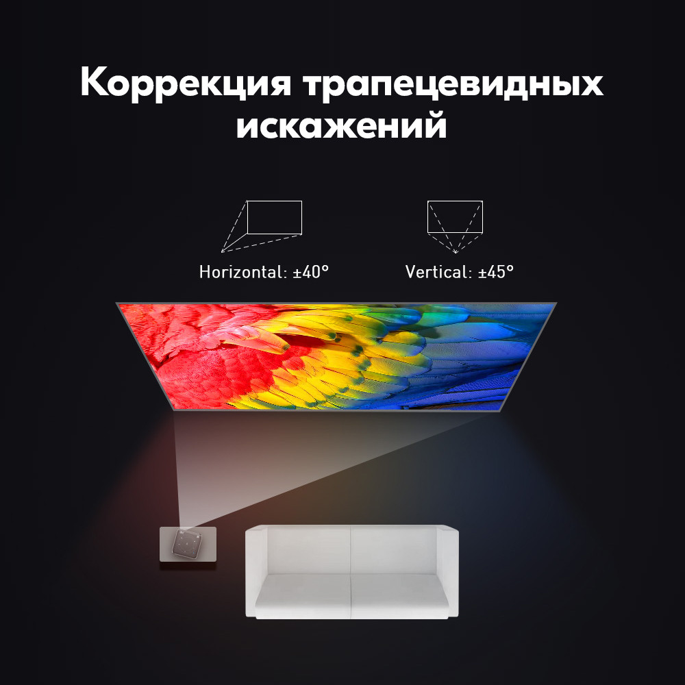Проектор TouYinger D021 4K Android 3D WIFI Bluetooth - фото 7 - id-p177398638