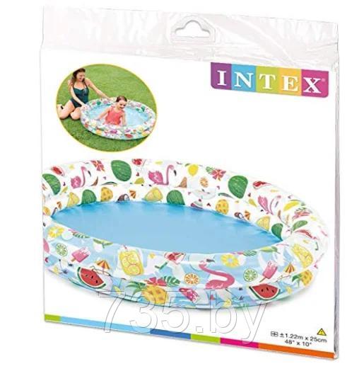 Детский надувной бассейн Intex Лето (размер 122х25 см) - фото 2 - id-p177404964