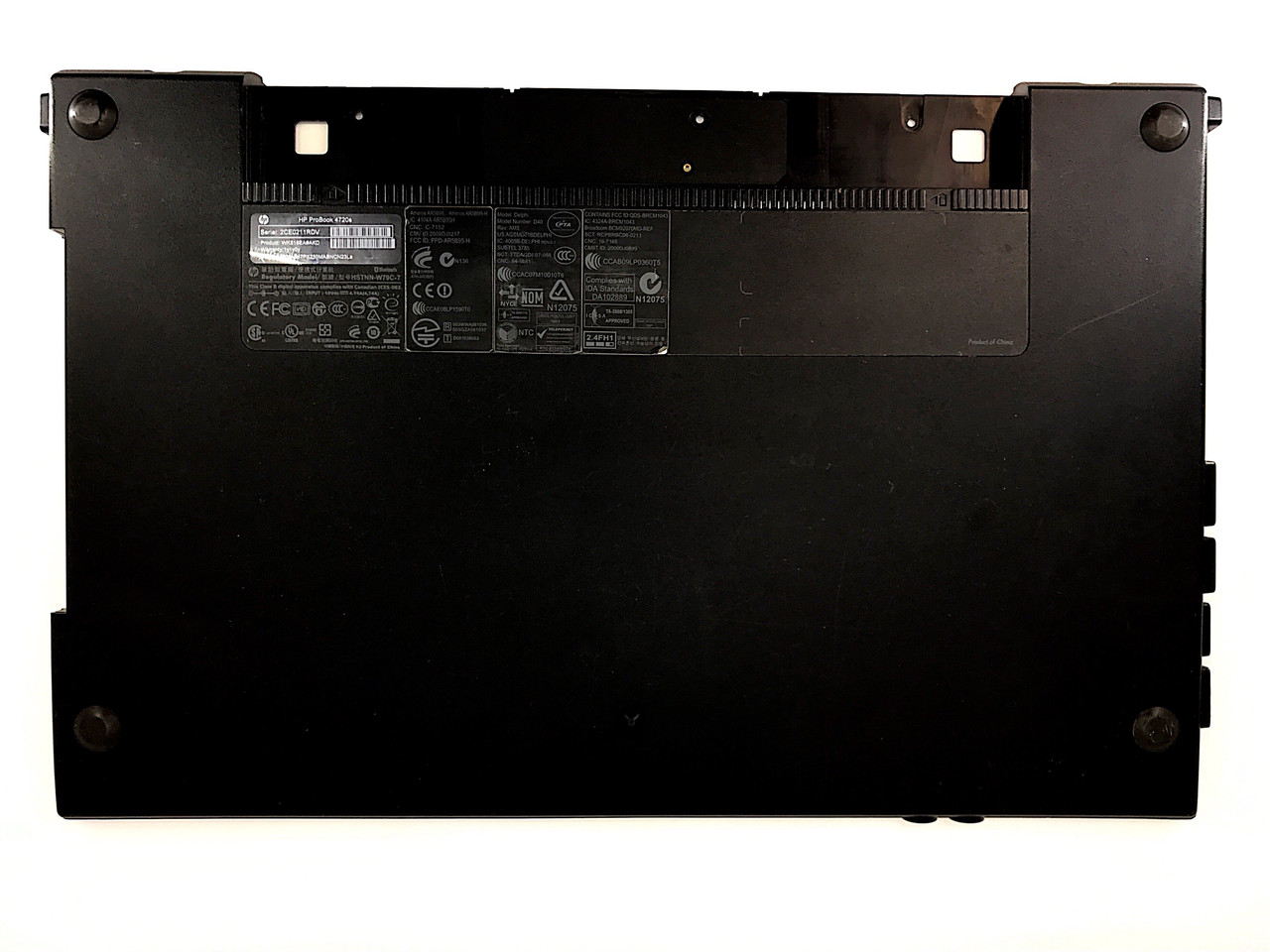 Нижняя часть корпуса HP Probook 4720s (с разбора) - фото 1 - id-p177407244
