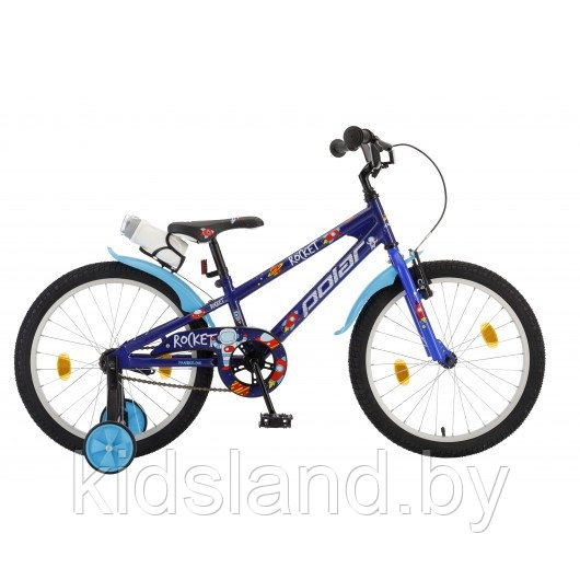 Детский велосипед POLAR JR 20'' Football (зеленый) - фото 3 - id-p177434381
