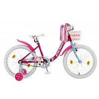 Детский велосипед POLAR JR 20'' Unicorn singl (темно-розовый)