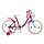 Детский велосипед POLAR JR 20'' Spring (фиолетовый), фото 2