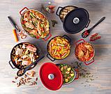 Кастрюля овальная чугунная 3.8л Slow Cook Pyrex  (Франция), фото 4