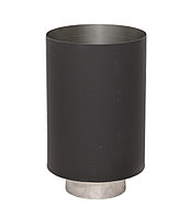 Стакан LAVA д.120/200 (нерж 1мм/конструкционная сталь 0,7мм, черный)