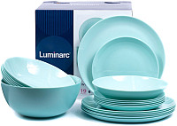 Набор столовой посуды Luminarc Diwali Light Turquoise P2947 - фото 2 - id-p177449231