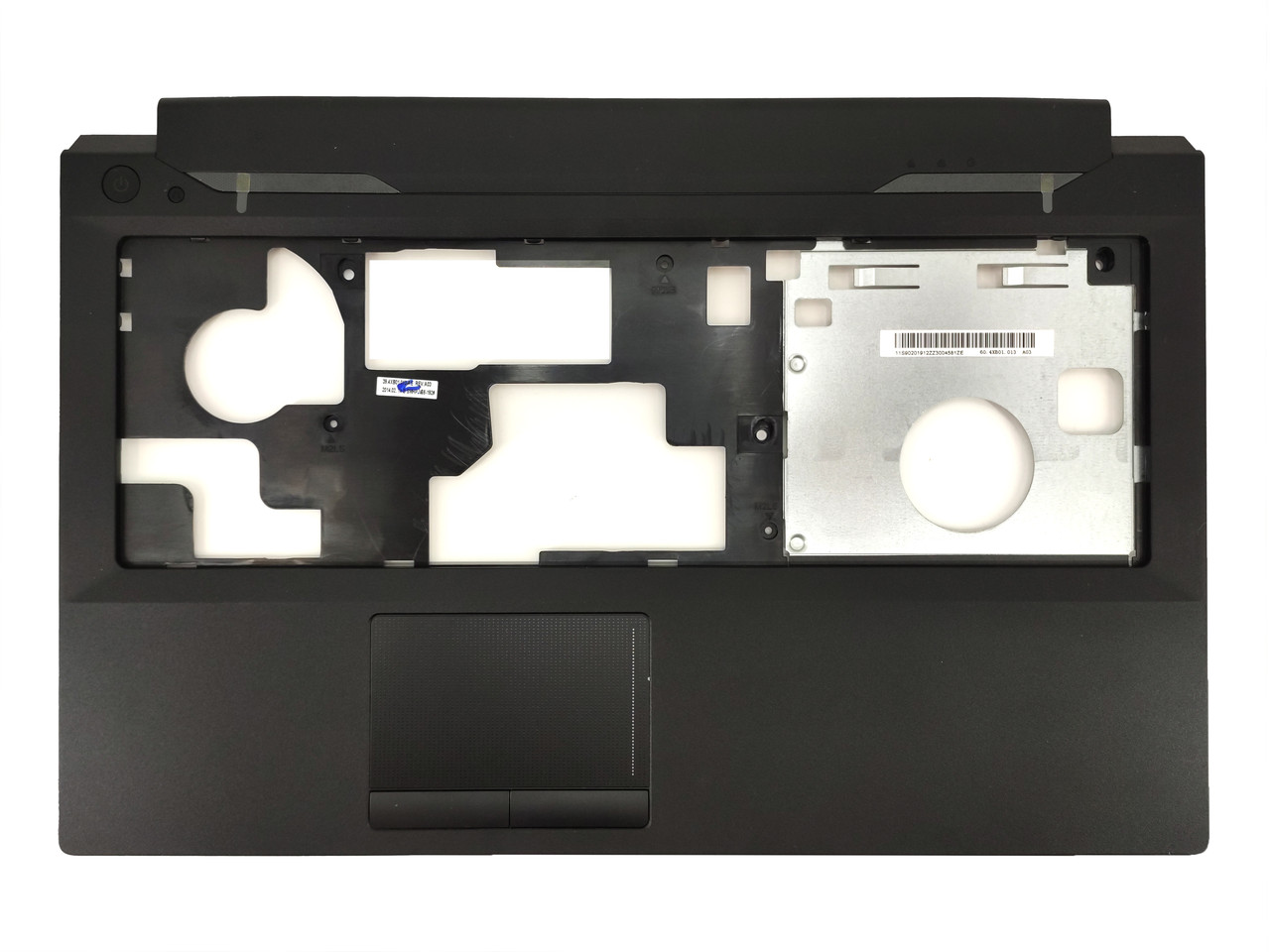Верхняя часть корпуса (Palmrest) Lenovo IdeaPad B590 (C) без клавиатуры, без тачпада, черный - фото 1 - id-p177454486