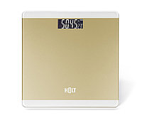 Весы напольные электронные HOLT золотые, фото 1