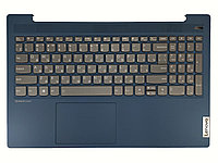 Верхняя часть корпуса (Palmrest) Lenovo IdeaPad 5-15 с клавиатурой, с подcтветкой и с тачпадом, синий