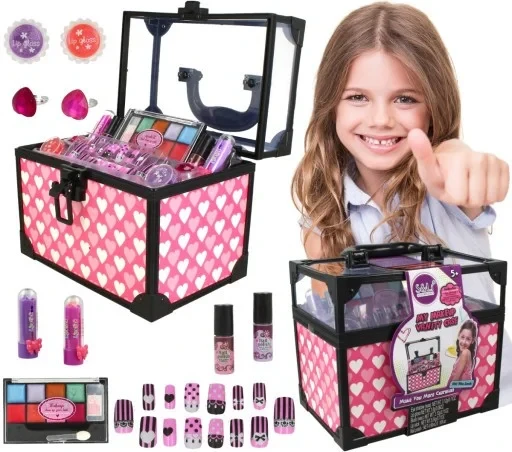 Набор детской игровой декоративной косметики в чемоданчике для девочек / набор косметики Код: 22767 - фото 7 - id-p177455522