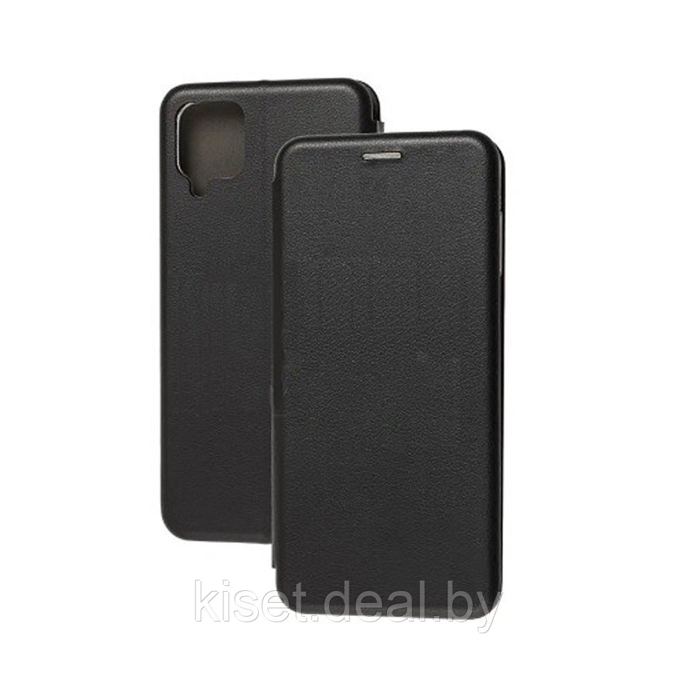 Чехол-книжка KST Book Case 3D с визитницей для Samsung Galaxy M22 черный - фото 1 - id-p177455488