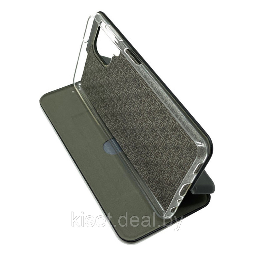Чехол-книжка KST Book Case 3D с визитницей для Samsung Galaxy M22 черный - фото 2 - id-p177455488