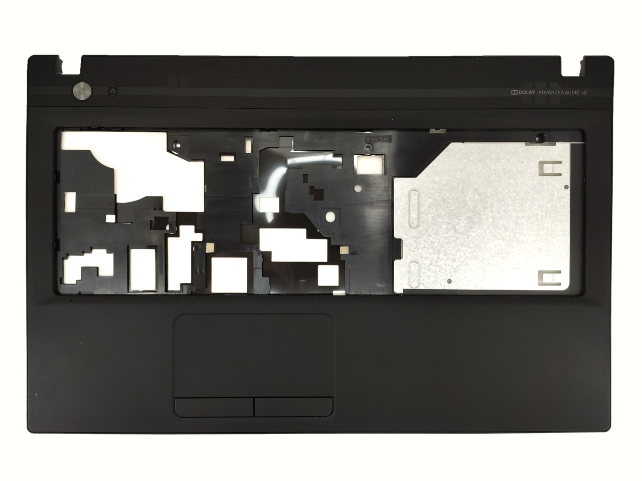 Верхняя часть корпуса (Palmrest) Lenovo IdeaPad N580 (C) без клавиатуры, с тачпадом, черный - фото 1 - id-p177455658
