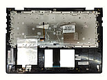 Верхняя часть корпуса (Palmrest) Lenovo Yoga 500-14 с клавиатурой, с подсветкой, черный, RU, фото 2