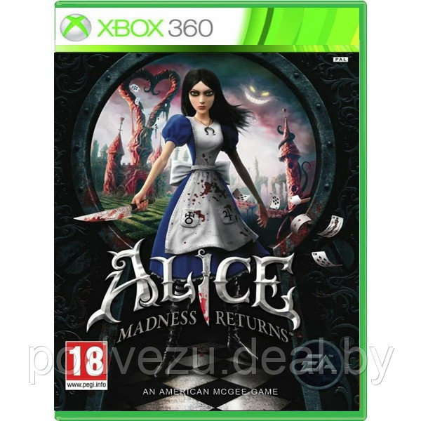 Alice Madness Returns (Русская версия) (Xbox 360) - фото 1 - id-p177458247