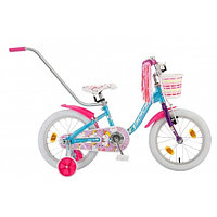 Детский велосипед POLAR JR 14'' Unicorn baby (голубой)