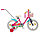 Детский велосипед POLAR JR 14'' Unicorn baby (голубой), фото 3