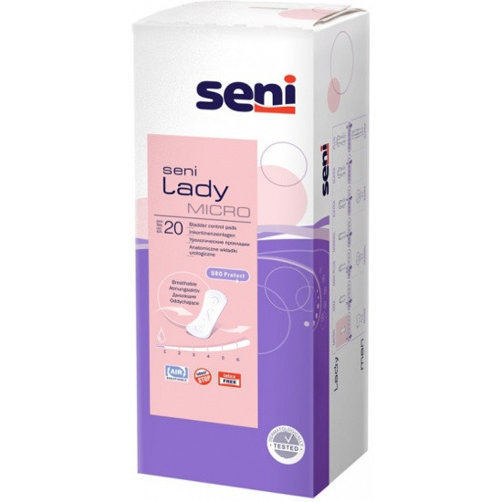 Прокладки урологические Seni "Seni Lady Micro", 20 шт - фото 1 - id-p156510136