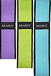 Набор текстильных фитнес резинок Bradex SF 0748, размер S/M/L, нагрузка от 5 до 22 кг, фото 2
