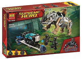 Конструктор bela 10836 супергерои поединок с носорогом (аналог lego super heroes 76099)