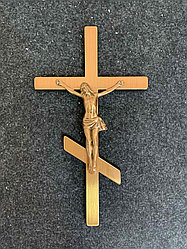 Крест православный бронзовый с распятием 20×11 см в наличии Caggiati Италия