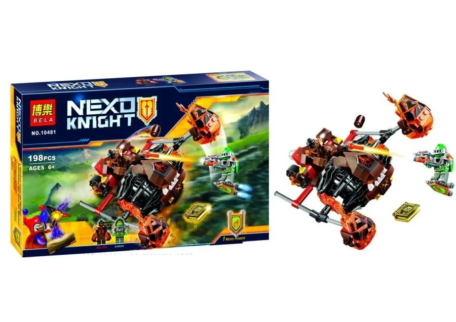 Конструктор Nexo Knights Нексо Рыцари 10481 Лавинный разрушитель Молтора, аналог LEGO 70313 - фото 2 - id-p177473043