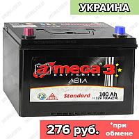 Аккумулятор A-Mega Standard Asia JL / 100Ah / 700А / Прямая полярность / 306 x 175 x 200 (220)