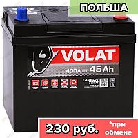 Аккумулятор VOLAT Ultra Asia 45Ah / 400А / Обратная полярность / 238 x 127 x 200 (220)