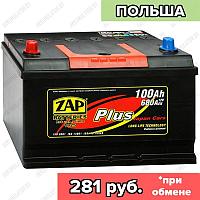 Аккумулятор ZAP Plus Japan (Asia) / 600 33 / 100Ah / 680А / Прямая полярность / 306 x 175 x 200 (220)