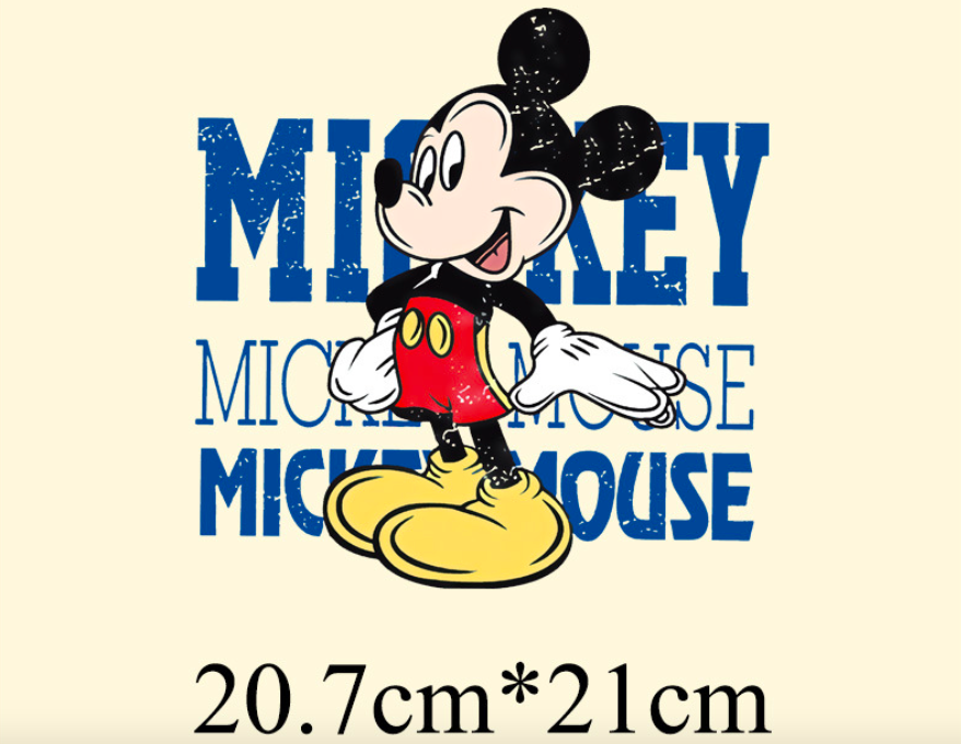 Термотрансфер на одежду "Mickey"