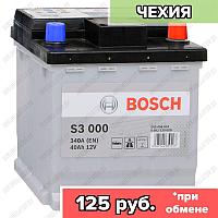 Аккумулятор Bosch S3 000 / [540 406 034] / 40Ah / 340А / Обратная полярность / 175 x 175 x 190