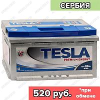 Аккумулятор Tesla Premium Energy 90 R / Низкий / 90Ah / 870А / Обратная полярность / 315 x 175 x 175