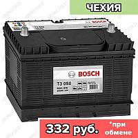 Аккумулятор Bosch T3 050 / [605 102 080] / 105Ah / 800А / Обратная полярность / 330 x 175 x 208