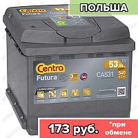 Аккумулятор Centra Futura CA531 / 53Ah / 540А / Прямая полярность / 207 x 175 x 190