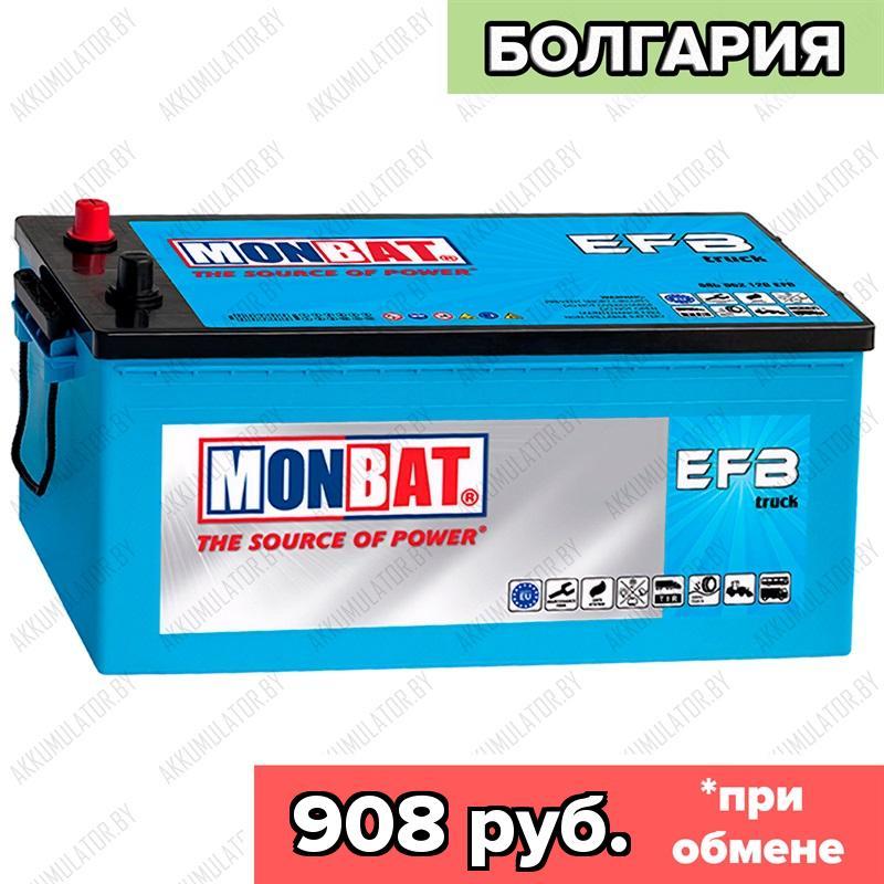 Аккумулятор Monbat EFB / 230Ah / 1 250А / Обратная полярность / 518 x 276 x 242