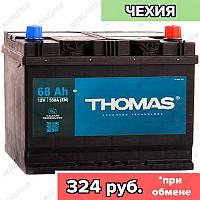 Аккумулятор Thomas / 68Ah / 550А / Asia / Обратная полярность / 261 x 175 x 200 (220)