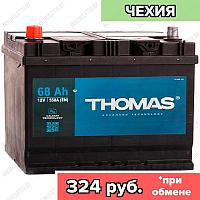 Аккумулятор Thomas / 68Ah / 550А / Asia / Прямая полярность / 261 x 175 x 200 (220)