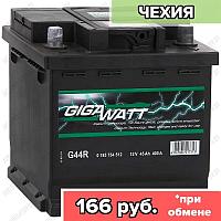 Аккумулятор GIGAWATT G44R / [545 412 040] / 45Ah / 400А / Обратная полярность / 207 x 175 x 190
