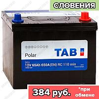 Аккумулятор TAB Polar S Asia / [246865] / 65Ah / 650А / Обратная полярность / 232 x 175 x 200 (220)