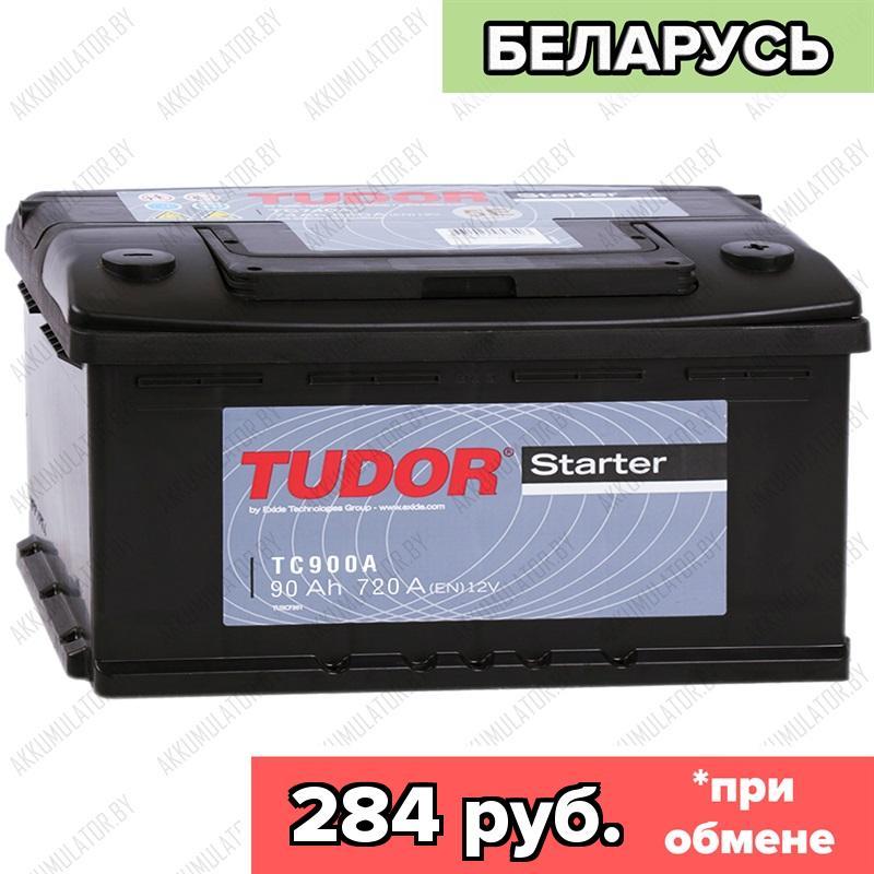 Аккумулятор Tudor Starter 90Ah / 720А / Обратная полярность / 353 x 175 x 190