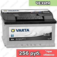 Аккумулятор Varta Black Dynamic E9 / [570 144 064] / Низкий / 70Ah / 640А / Обратная полярность / 278 x 175 x