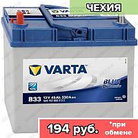 Аккумулятор Varta Blue Dynamic Asia B33 / [545 157 033] / 45Ah / 330А / Прямая полярность / 238 x 127 x 200