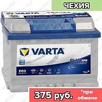 Аккумулятор Varta Blue Dynamic EFB D53 / [560 500 056] / 60Ah / 560А / Обратная полярность / 242 x 175 x 190