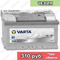 Аккумулятор Varta Silver Dynamic E38 / [574 402 075] / Низкий / 74Ah / 750А / Обратная полярность / 278 x 175